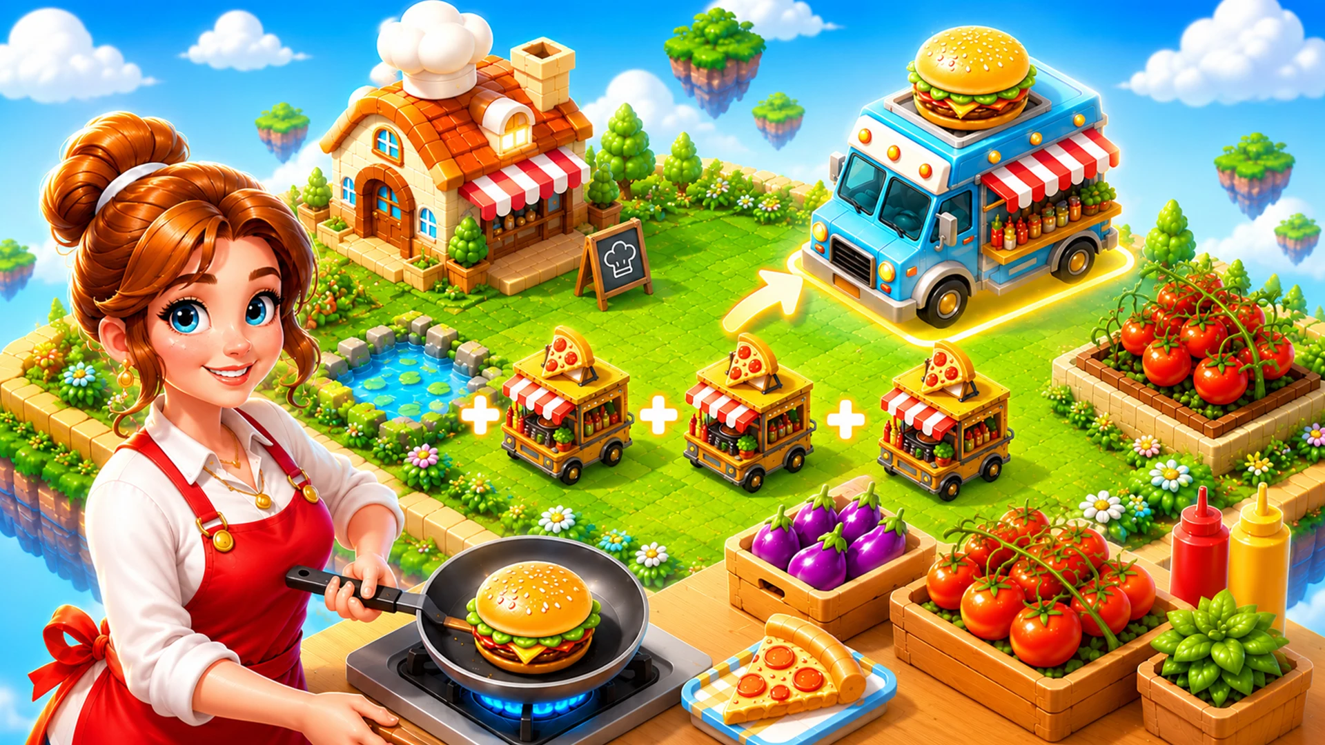 Merge 3 Cooking: Merge Games screenshot