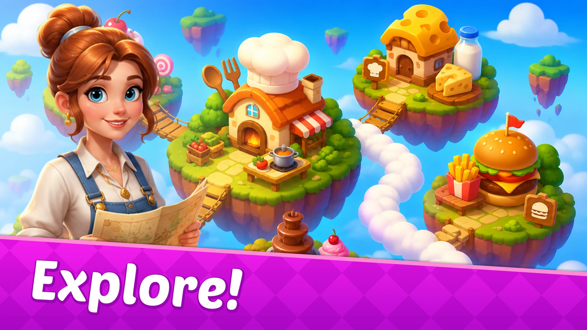 Merge 3 Cooking: Merge Games screenshot