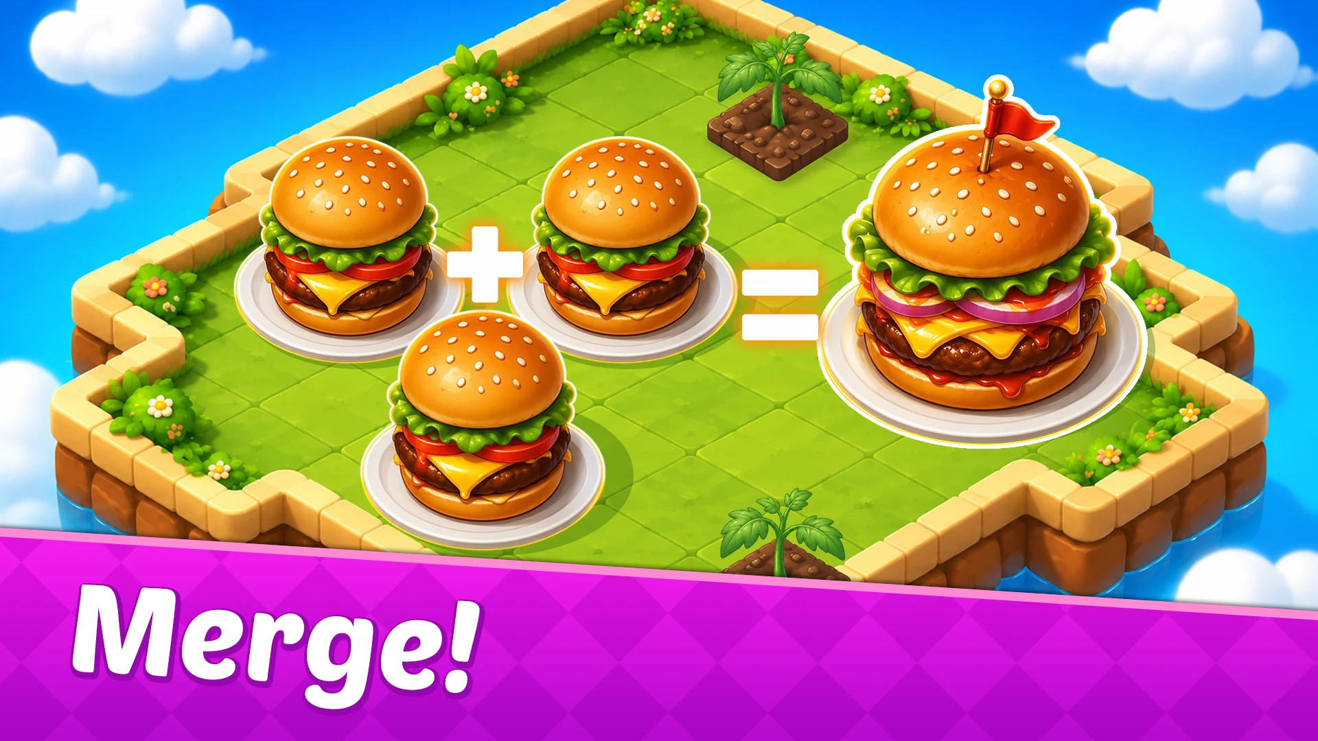 Merge 3 Cooking: Merge Games screenshot
