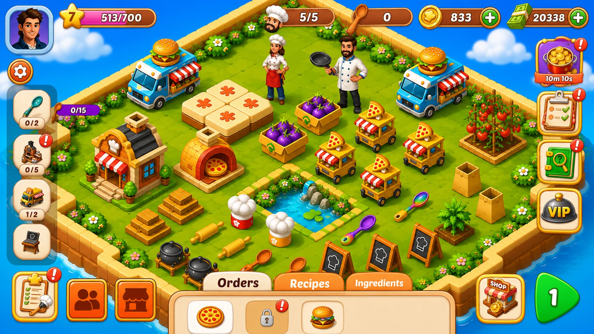 Merge 3 Cooking: Merge Games screenshot